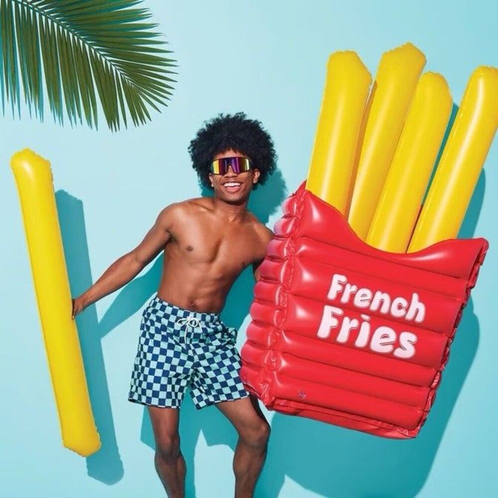New Sun Squad French Fries Pool Or Beach Float Includes 5 Fry Noodles